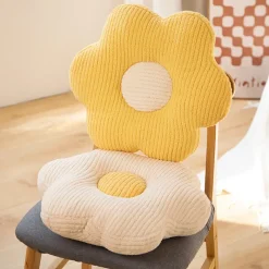 Kawaii Therapy Seat Cushions | Pillows<Aesthetic Flower Soft Seat Cushion (50cm)