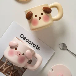 Kawaii Therapy Bottles<Animal Friends Ceramic Cup – Limited Edition