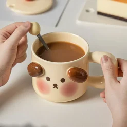 Kawaii Therapy Bottles<Animal Friends Ceramic Cup – Limited Edition
