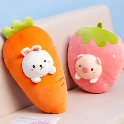 Kawaii Therapy Pillows | Shiba<Animal Fruit Collection – Limited Edition