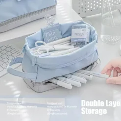 Kawaii Therapy Pencil Cases<Artist Double Layer Pencil Pouch