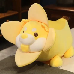 Kawaii Therapy Cute Stuffed Animals | Shiba<Banana Shiba Inu Plush (40cm)