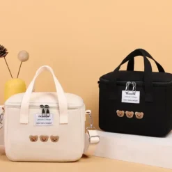 Kawaii Therapy Tote Bags<Bear Lunch Insulated Picnic Bag