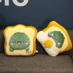 Kawaii Therapy Cute Stuffed Animals | Pillows<Bedtime Series Animal Bread Plush