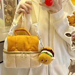Kawaii Therapy Korea Style Backpacks<Bread Toast Shoulder Bag – Special Edition