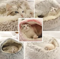 Kawaii Therapy Cat House<Calming Cat Nest Bed – Special Edition