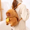 Kawaii Therapy Animal Backpacks<Capybara Hand Warmer Backpack