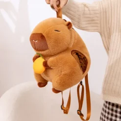 Kawaii Therapy Animal Backpacks<Capybara Hand Warmer Backpack