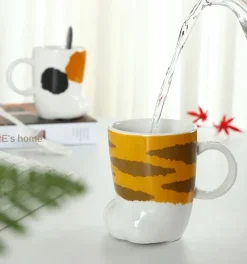 Kawaii Therapy Bottles<Cat Paw Ceramic Cup – Limited Edition