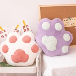 Kawaii Therapy Pillows | Cat<Cat Paw Cushion Pillow