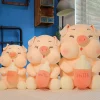 Kawaii Therapy Cute Stuffed Animals | Giant Stuffed Animals<Chubby Pig Milk Bottle Plush XL (45cm)