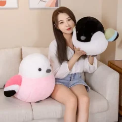 Kawaii Therapy Cute Stuffed Animals | Giant Stuffed Animals<Chubby Sparrow Plush – Jumbo Edition