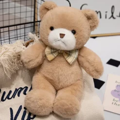 Kawaii Therapy Cute Stuffed Animals<Cuddly Bow Tie Bear Plush (30cm)