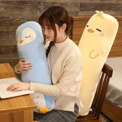 Kawaii Therapy Cute Stuffed Animals | Giant Stuffed Animals<Cute Animal Roll Pillows