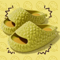 Kawaii Therapy Slippers<Durian Slippers – Special Edition