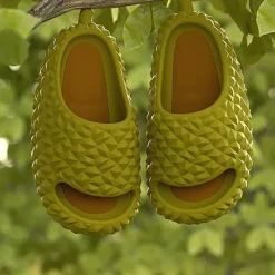 Kawaii Therapy Slippers<Durian Slippers – Special Edition