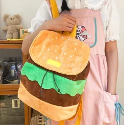 Kawaii Therapy Animal Backpacks<Hamburger Backpack – Limited Edition