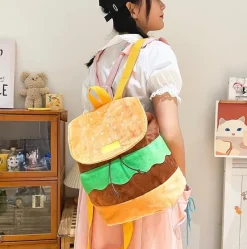 Kawaii Therapy Animal Backpacks<Hamburger Backpack – Limited Edition