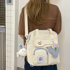 Kawaii Therapy Preppy Backpacks | Japanese Style Backpacks<Harajuku Cute Pastel Backpack