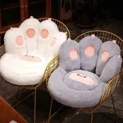 Kawaii Therapy Seat Cushions<Jumbo Cat Paw Fluffy Cushion