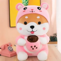 Kawaii Therapy Cute Stuffed Animals | Giant Stuffed Animals<Jumbo Milk Tea Shiba Inu (55cm) XL