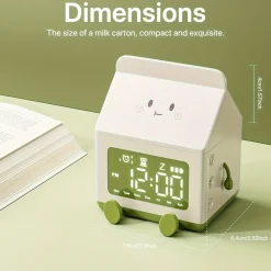 Kawaii Therapy Kawaii Lamps<Milk Carton Digital Alarm Clock – Limited Edition