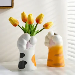 Kawaii Therapy Desk Accessories<Mini Cat Paw Flower Holder – Limited Edition