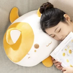 Kawaii Therapy Cute Stuffed Animals | Pillows<Mochi Neko Cat Plush Pillow