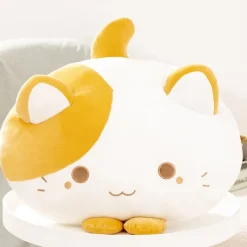 Kawaii Therapy Cute Stuffed Animals | Pillows<Mochi Neko Cat Plush Pillow