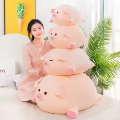 Kawaii Therapy Cute Stuffed Animals<Mochi Pig Plush XL