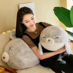 Kawaii Therapy Cute Stuffed Animals | Giant Stuffed Animals<Mochi Seal Plush (80cm) – Jumbo Edition