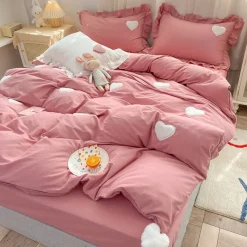 Kawaii Therapy Beddings<Pastel Hearts Bedsheet – Special Edition