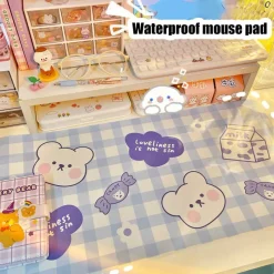 Kawaii Therapy Mouse Pads<Plaid Table Mouse Pad – Special Edition
