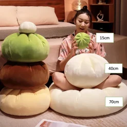 Kawaii Therapy Pillows<Steamed Bun Pillow (40cm) – Limited Edition
