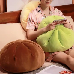 Kawaii Therapy Pillows<Steamed Bun Pillow (40cm) – Limited Edition