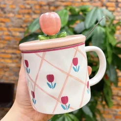Kawaii Therapy Bottles<Tulip Ceramic Cup (350ml) – Limited Edition