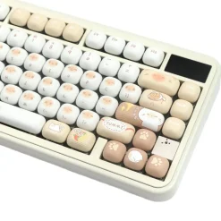 Kawaii Therapy Keyboards & Keycaps<Kawaii Toasted Marshmallow Cat Mog Profile Keycaps (136 Keys)