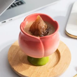 Kawaii Therapy Bottles<Kawaii Tulip Pastel Ceramic Dessert Cup – Limited Edition