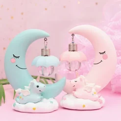 Kawaii Therapy Kawaii Lamps<Kawaii Unicorn Moon Lamp – Limited Edition