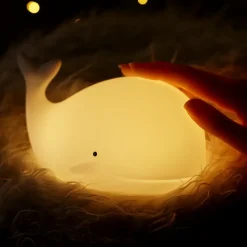 Kawaii Therapy Kawaii Lamps<Kawaii Whale Soft Silicone Lamp – Limited Edition