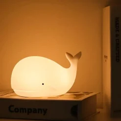 Kawaii Therapy Kawaii Lamps<Kawaii Whale Soft Silicone Lamp – Limited Edition