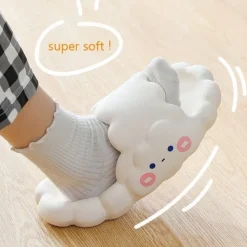Kawaii Therapy Slippers<Premium Cloud Slides – Super Soft, Comfy Cloud Slippers